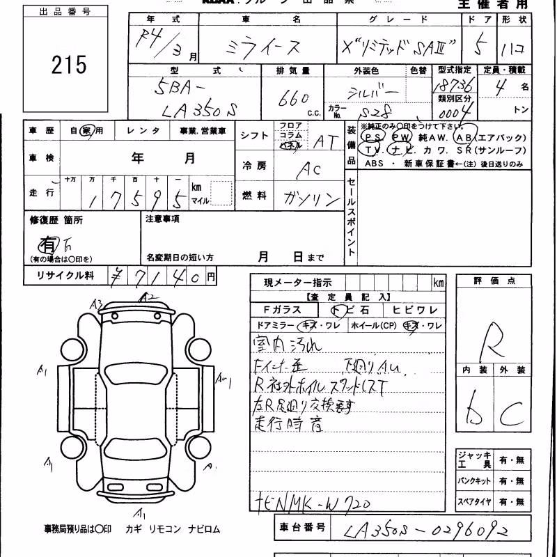 DAIHATSU MIRA E:S
