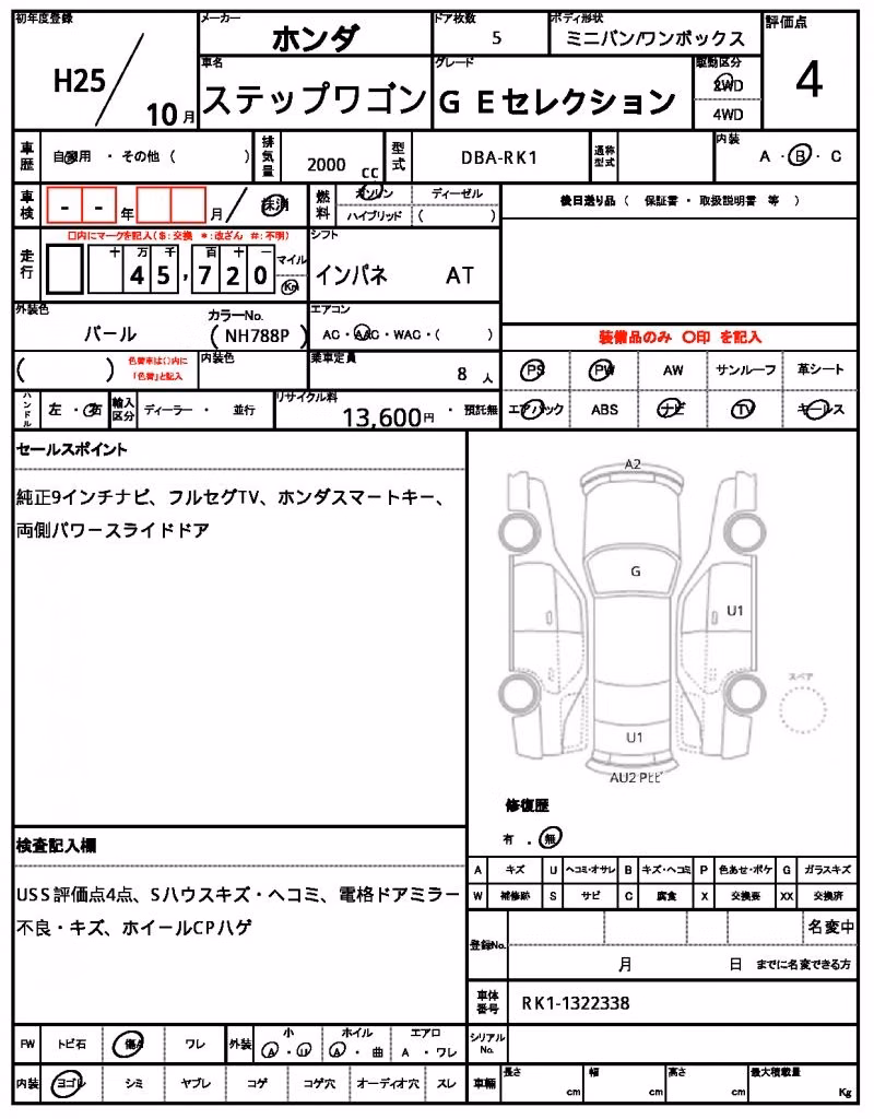 HONDA STEPWGN