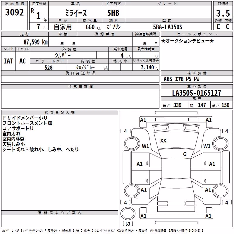 DAIHATSU MIRA E:S