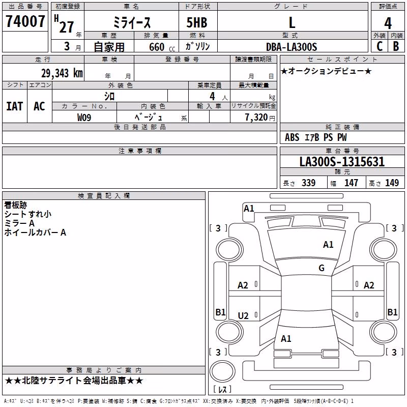 DAIHATSU MIRA E:S