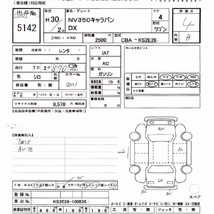 NISSAN NV350 CARAVAN
