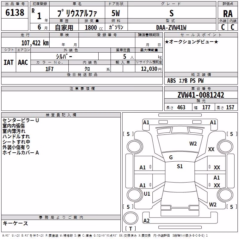 TOYOTA PRIUS ALPHA