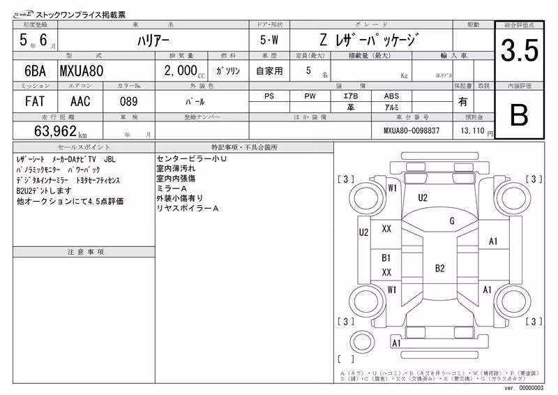 TOYOTA HARRIER