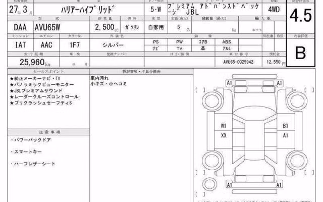 TOYOTA HARRIER