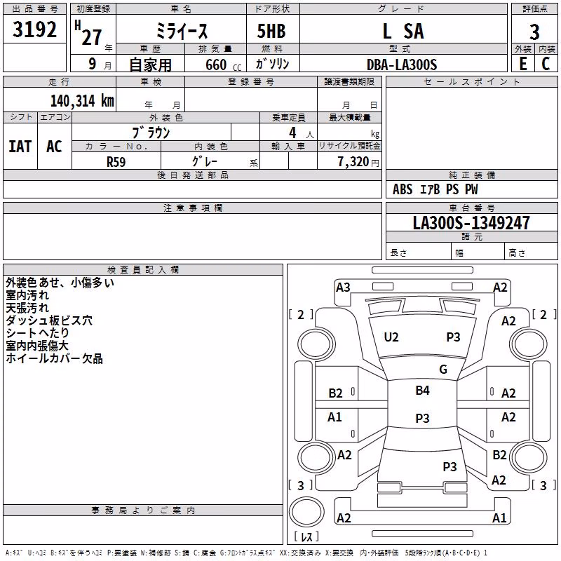DAIHATSU MIRA E:S