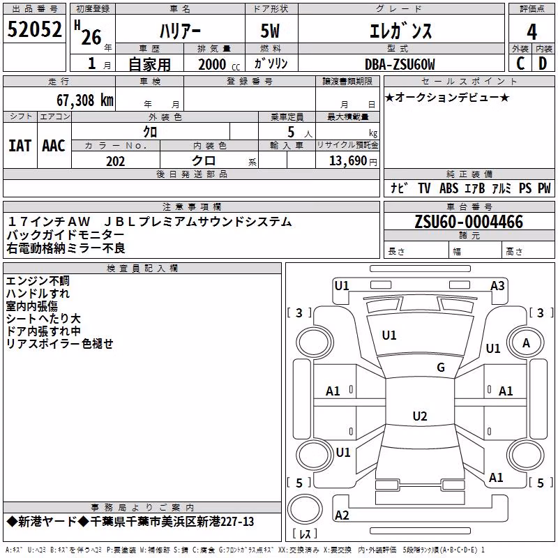 TOYOTA HARRIER