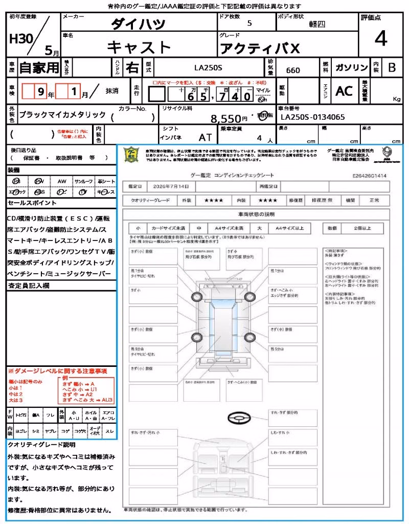 DAIHATSU CAST