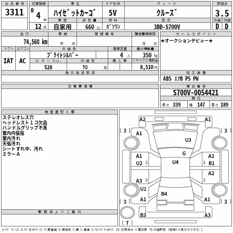 DAIHATSU ATRAI