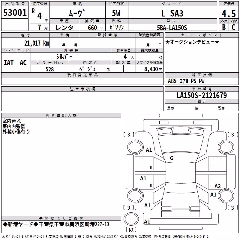 DAIHATSU MOVE