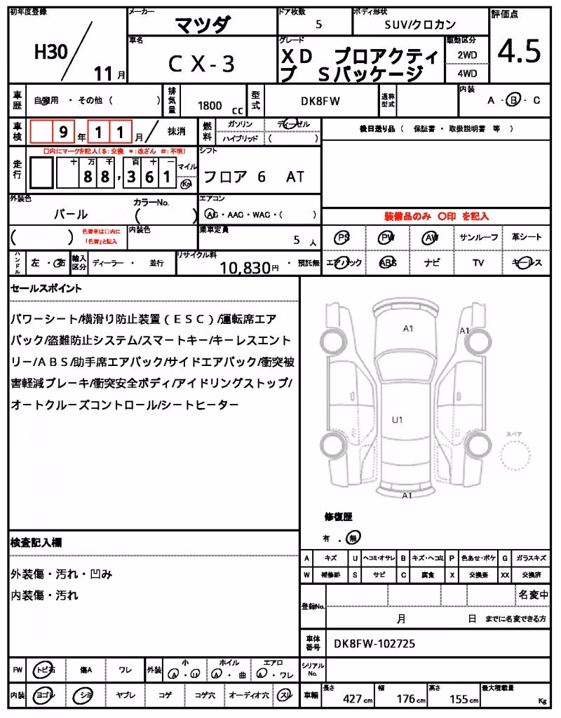 MAZDA CX-3