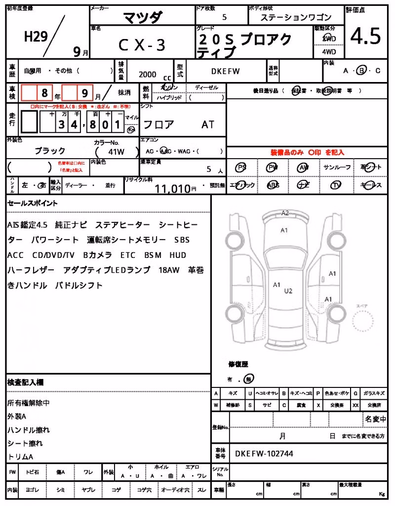 MAZDA CX-3