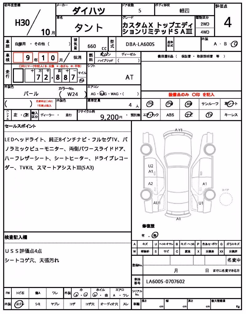 DAIHATSU TANTO