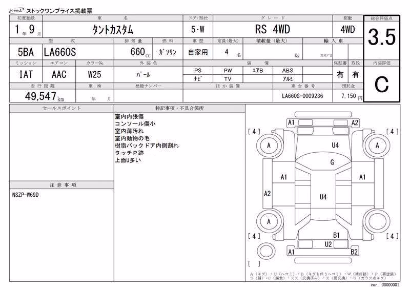 DAIHATSU TANTO