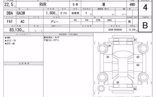 MITSUBISHI RVR