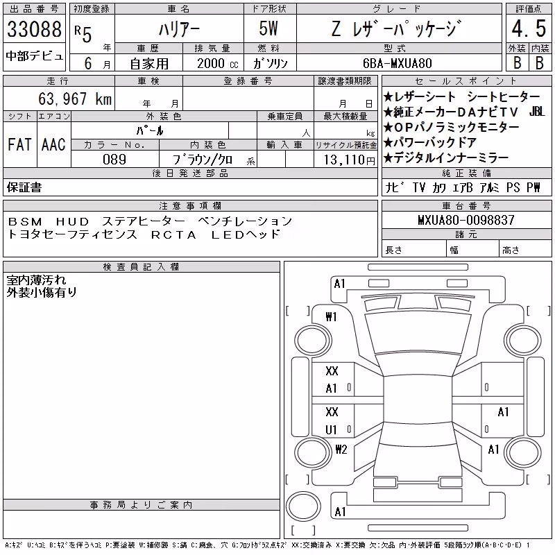TOYOTA HARRIER