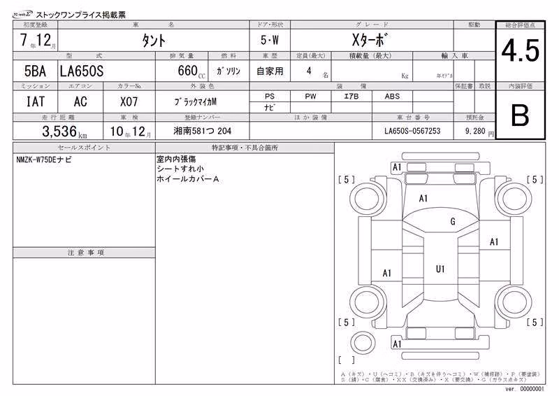 DAIHATSU TANTO
