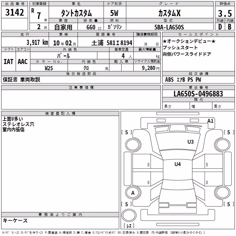 DAIHATSU TANTO
