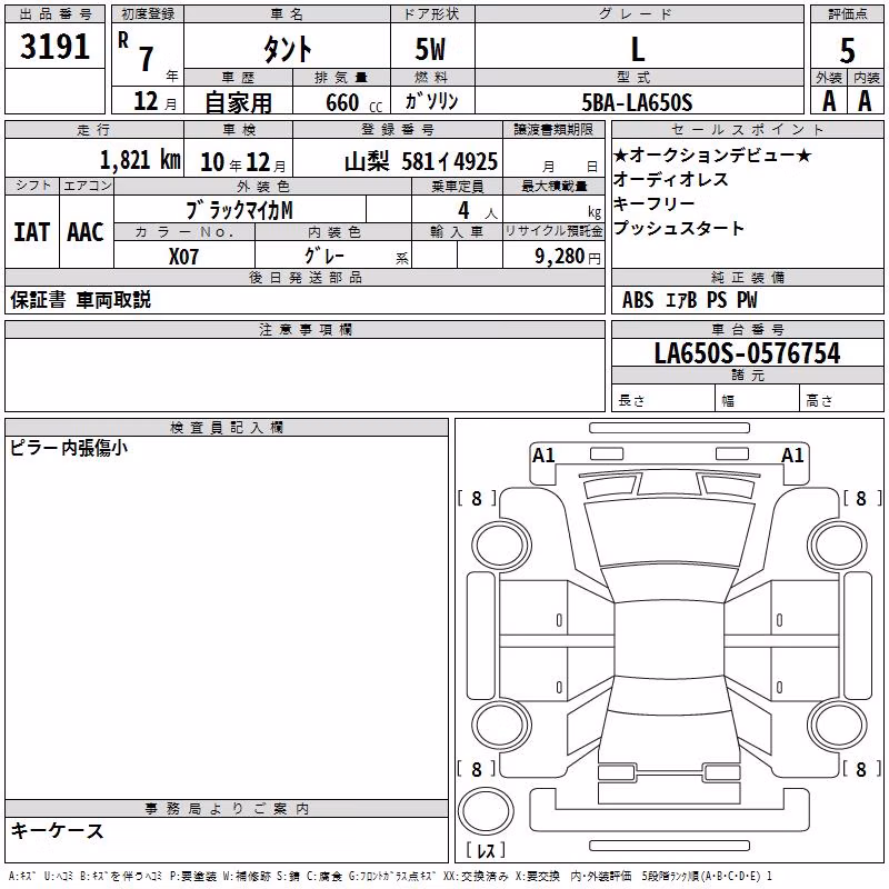 DAIHATSU TANTO