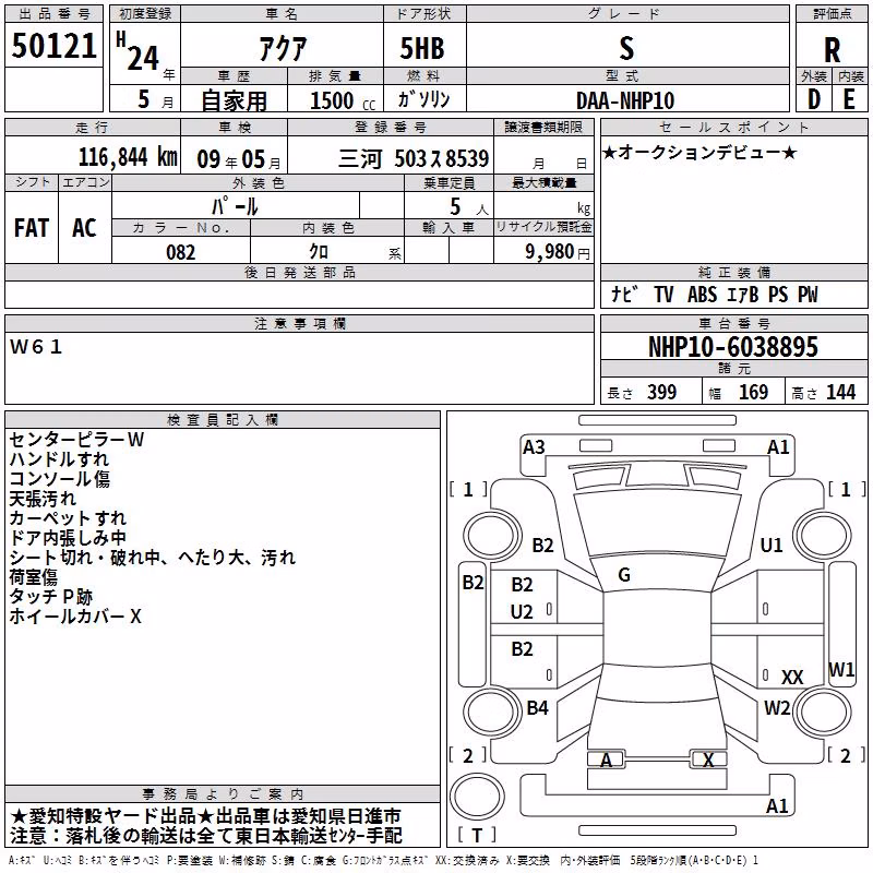 TOYOTA AQUA