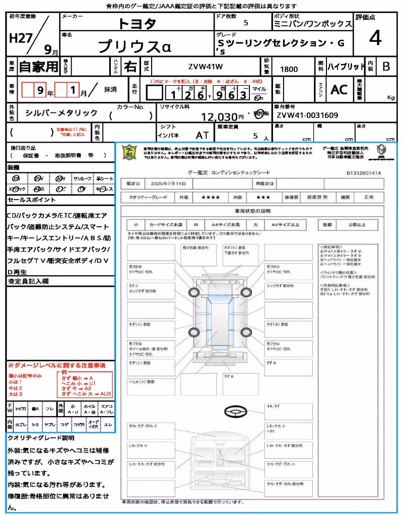 TOYOTA PRIUS ALPHA