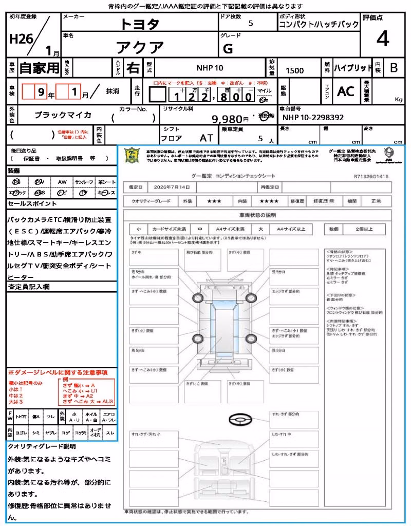 TOYOTA AQUA