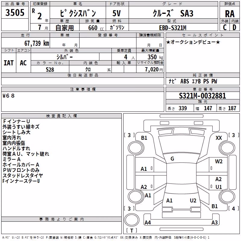 TOYOTA PIXIS VAN
