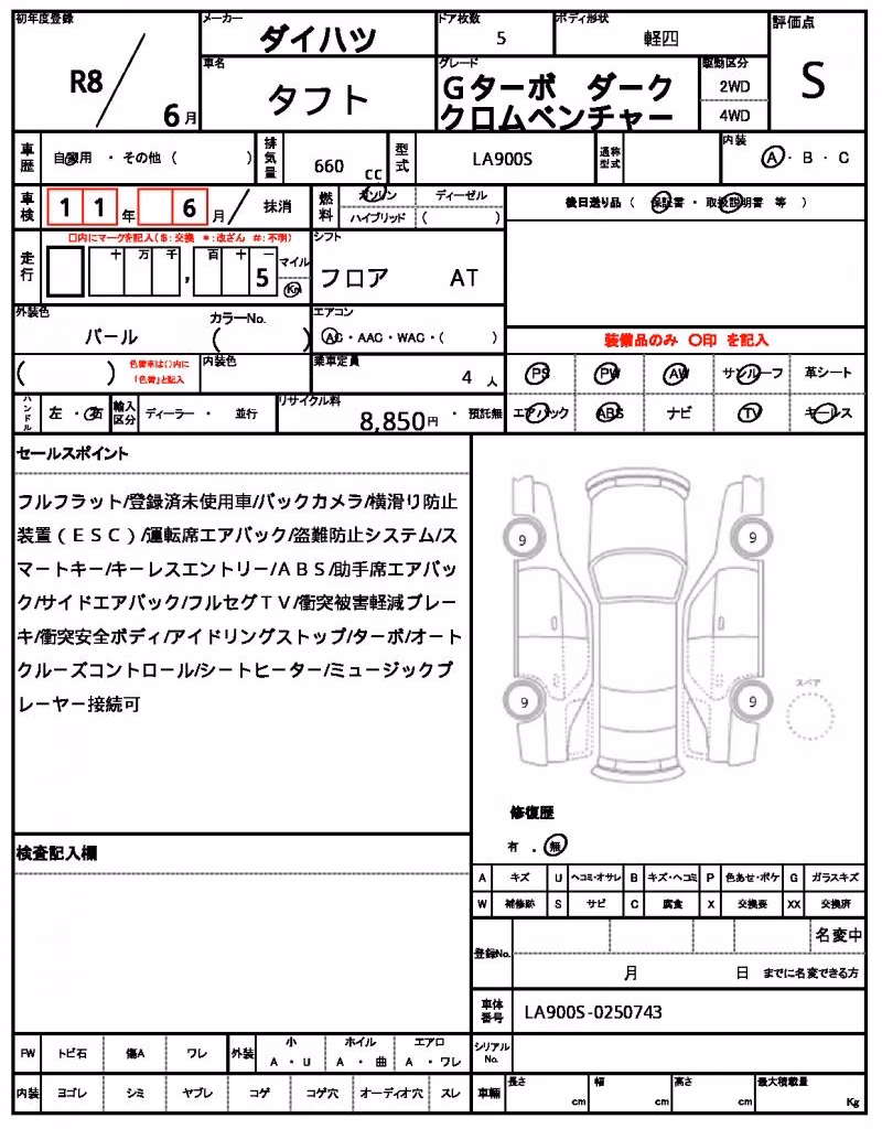 DAIHATSU TAFT