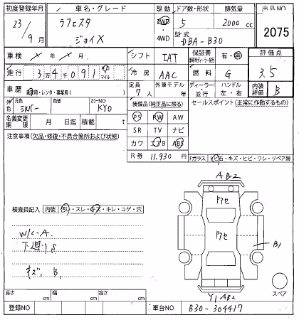 NISSAN LAFESTA