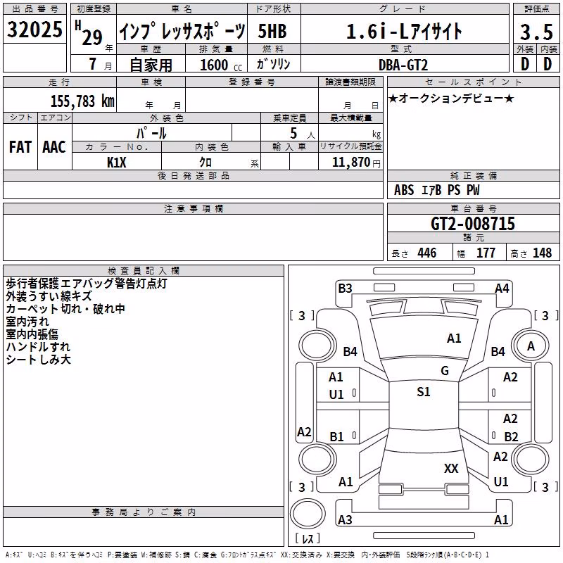 SUBARU IMPREZA