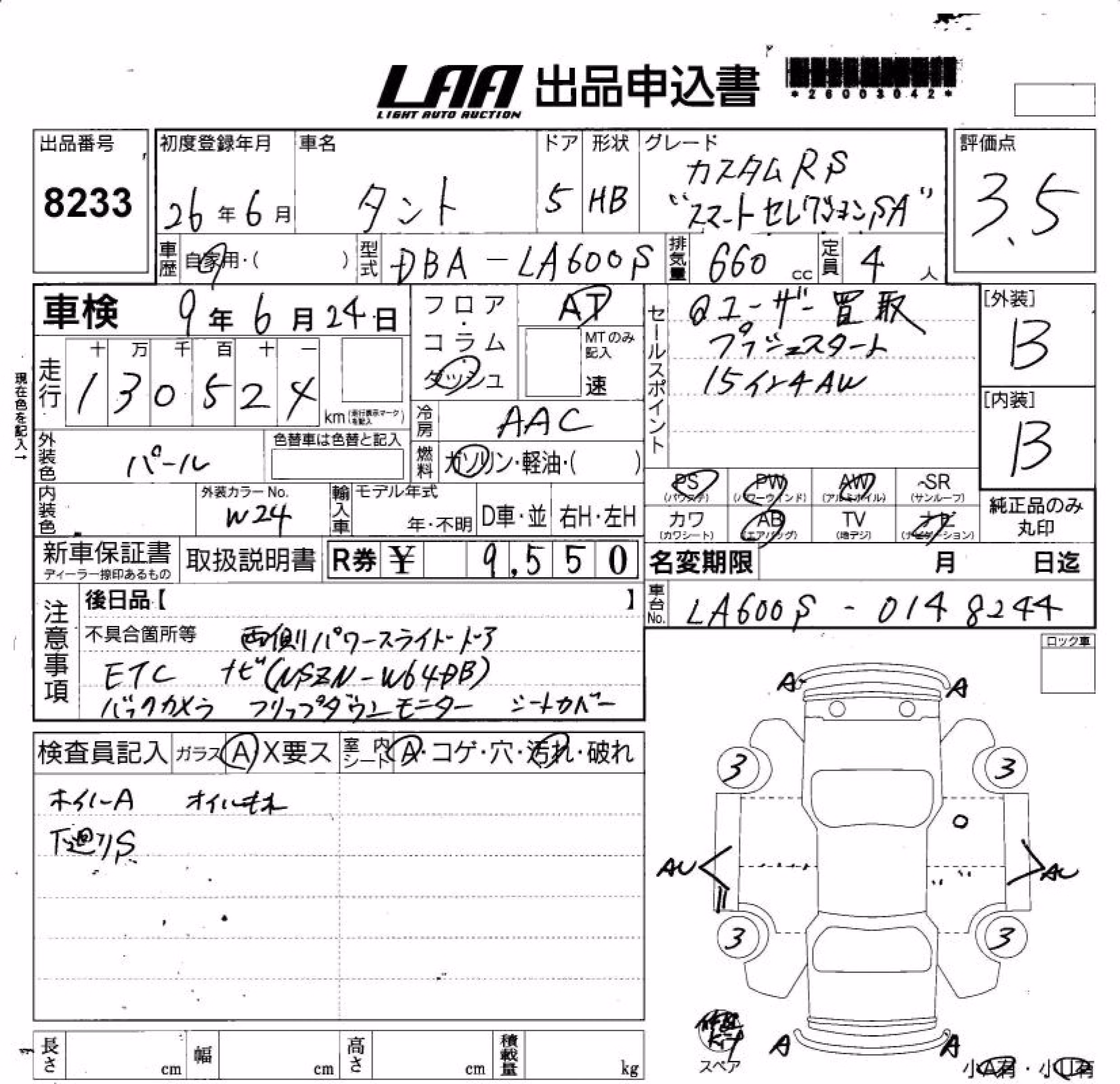 DAIHATSU TANTO