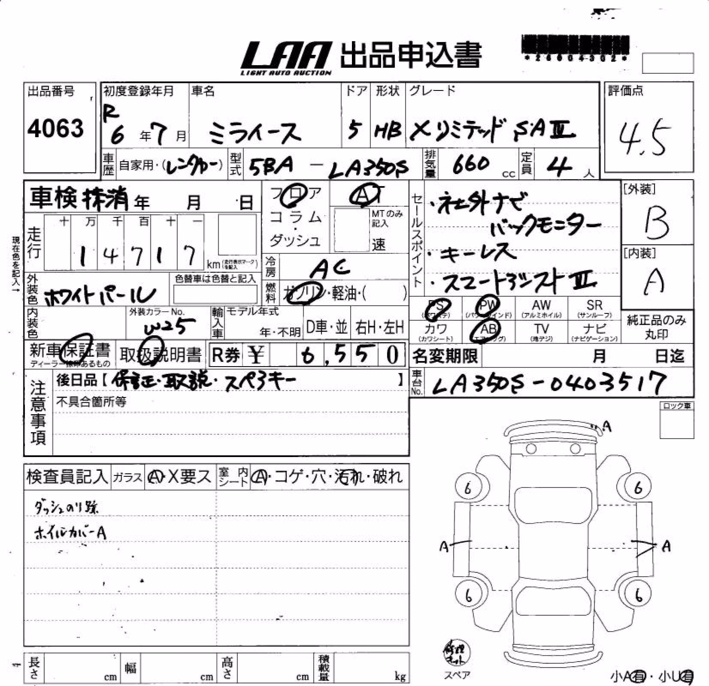 DAIHATSU MIRA E:S