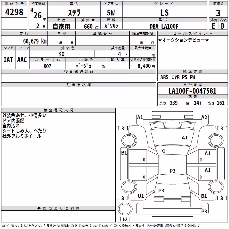 SUBARU STELLA