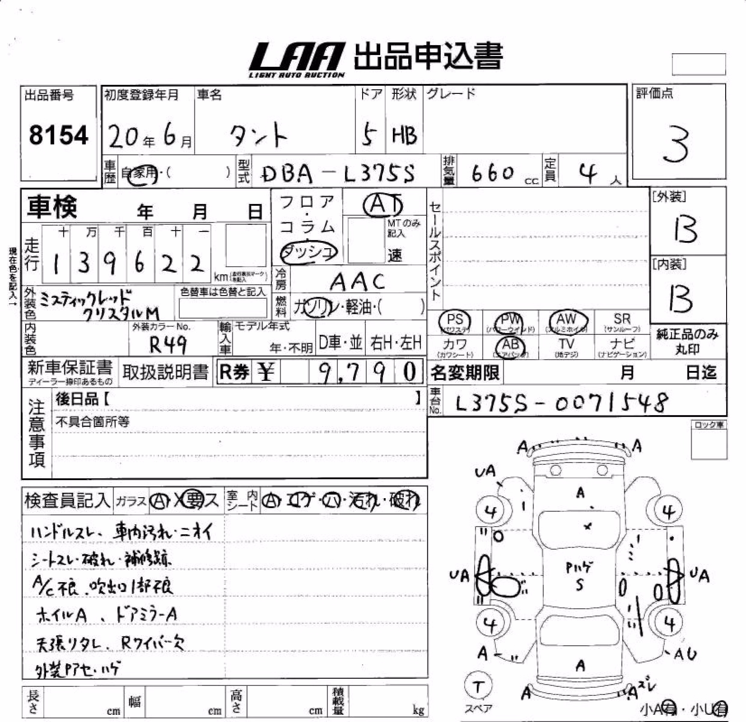 DAIHATSU TANTO