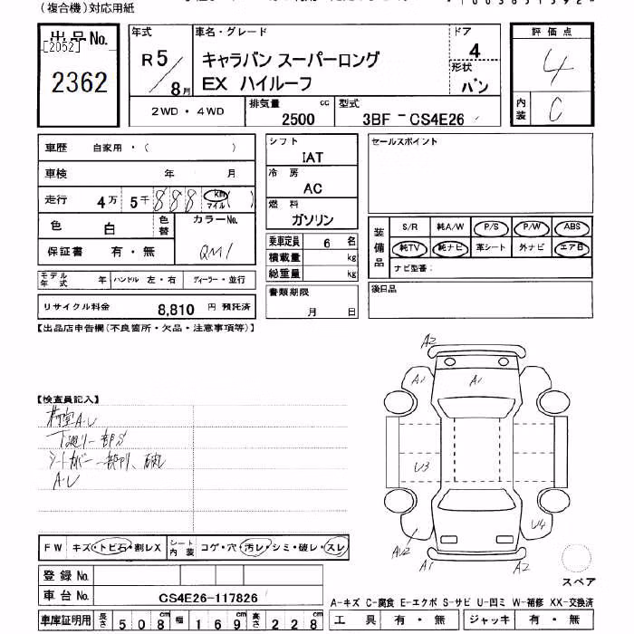 NISSAN CARAVAN