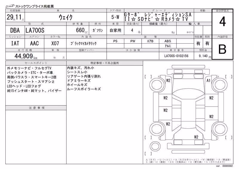DAIHATSU WAKE