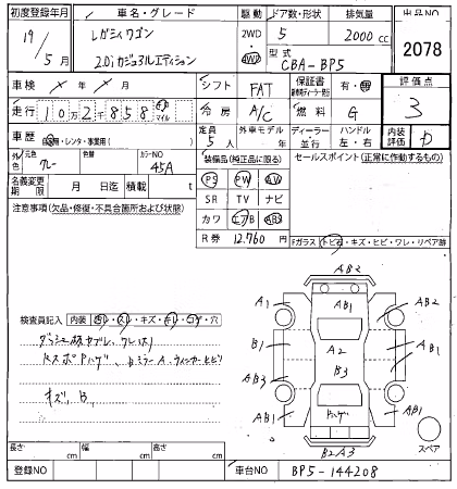 SUBARU LEGACY