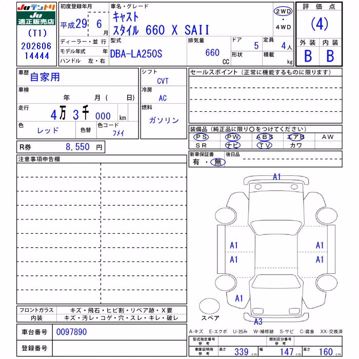 DAIHATSU CAST