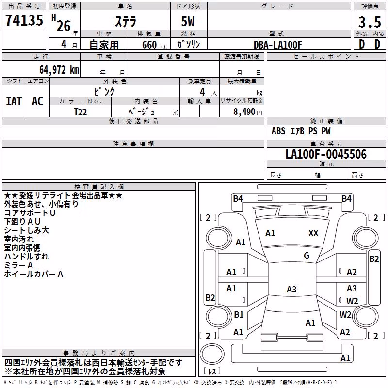 SUBARU STELLA