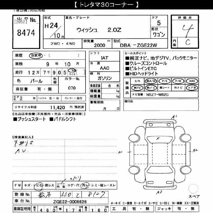 TOYOTA WISH