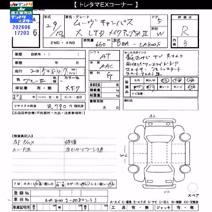 DAIHATSU MOVE CANBUS