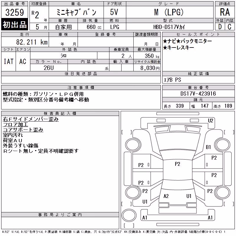 MITSUBISHI MINICAB