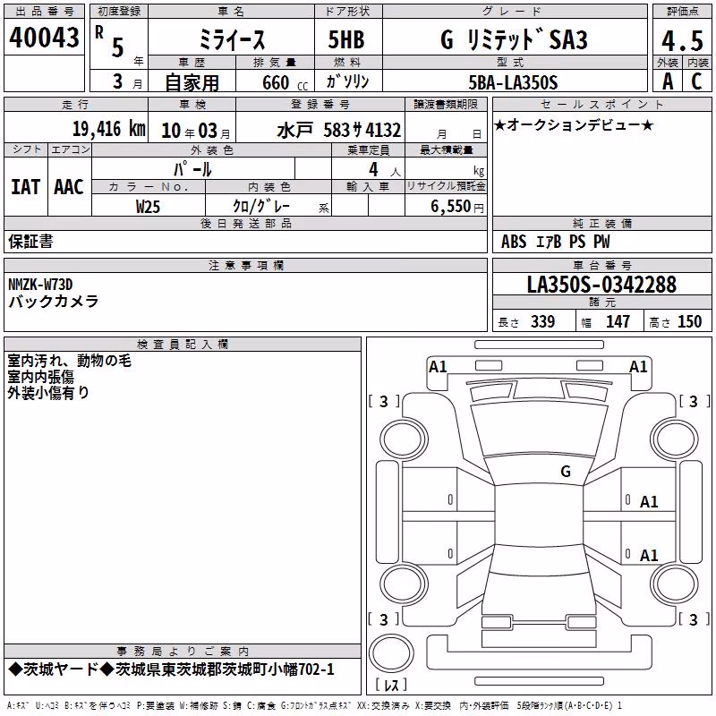 DAIHATSU MIRA E:S