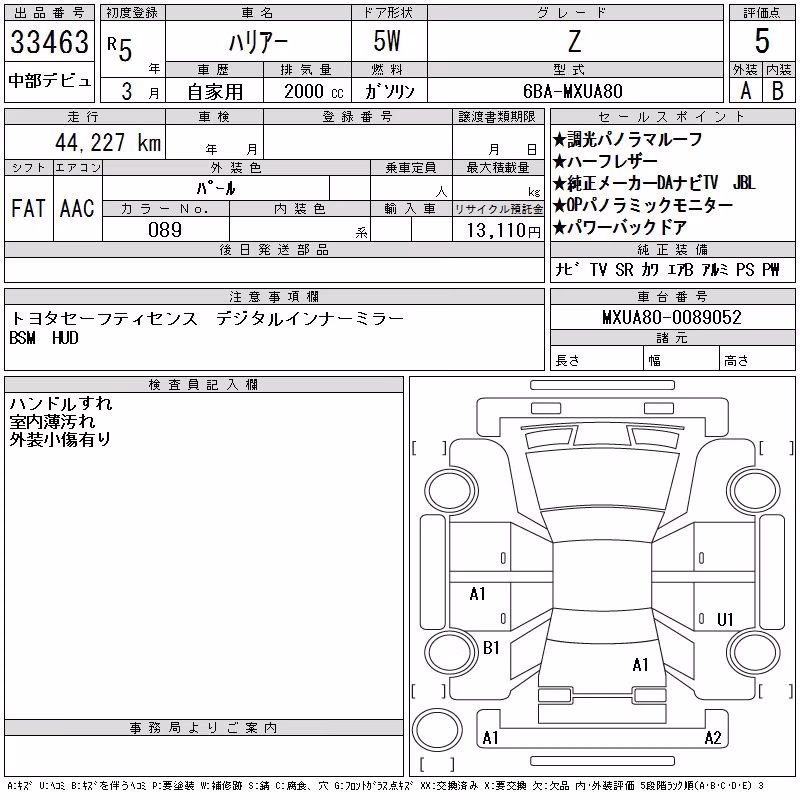 TOYOTA HARRIER