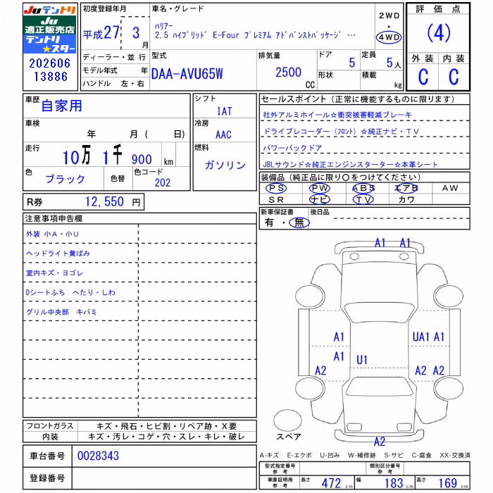 TOYOTA HARRIER