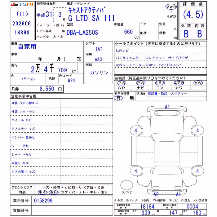 DAIHATSU CAST