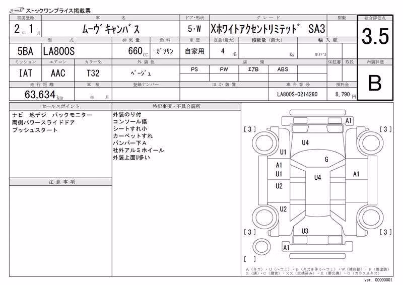 DAIHATSU MOVE CANBUS