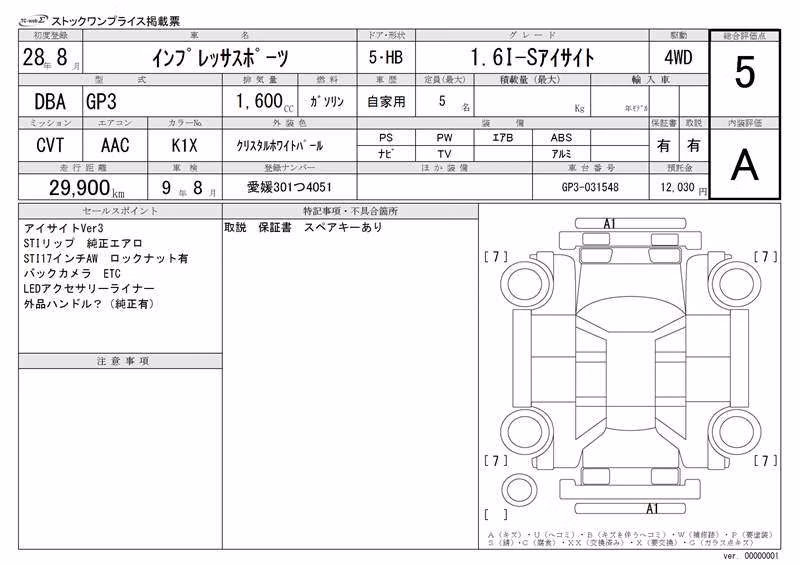 SUBARU IMPREZA