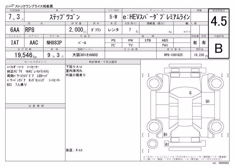 HONDA STEPWGN