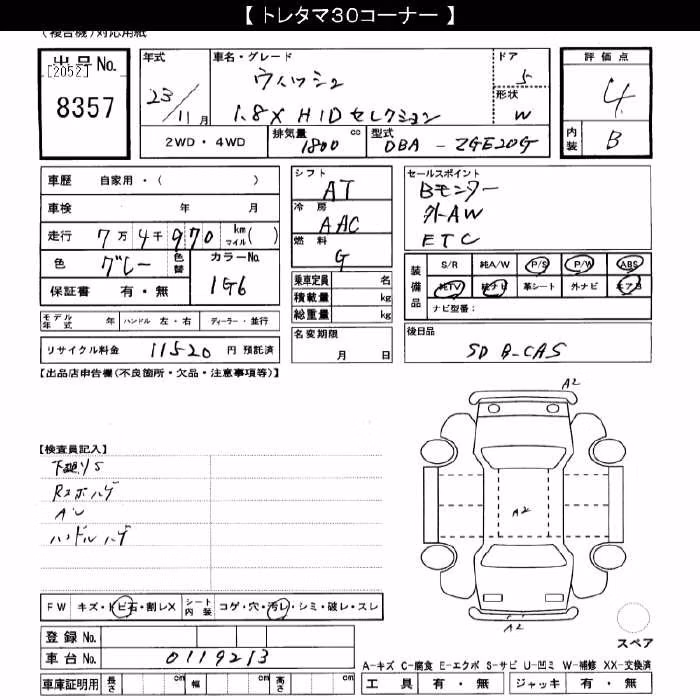 TOYOTA WISH