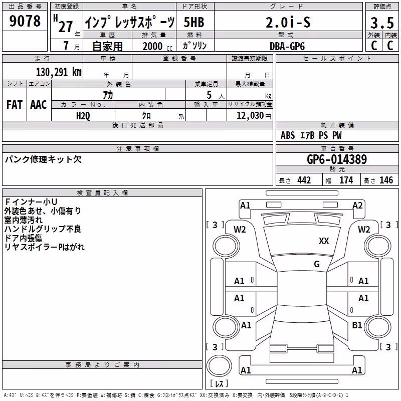 SUBARU IMPREZA
